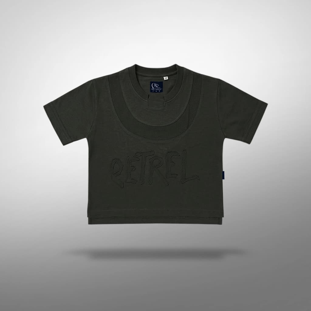 Echo Olive Crop Top